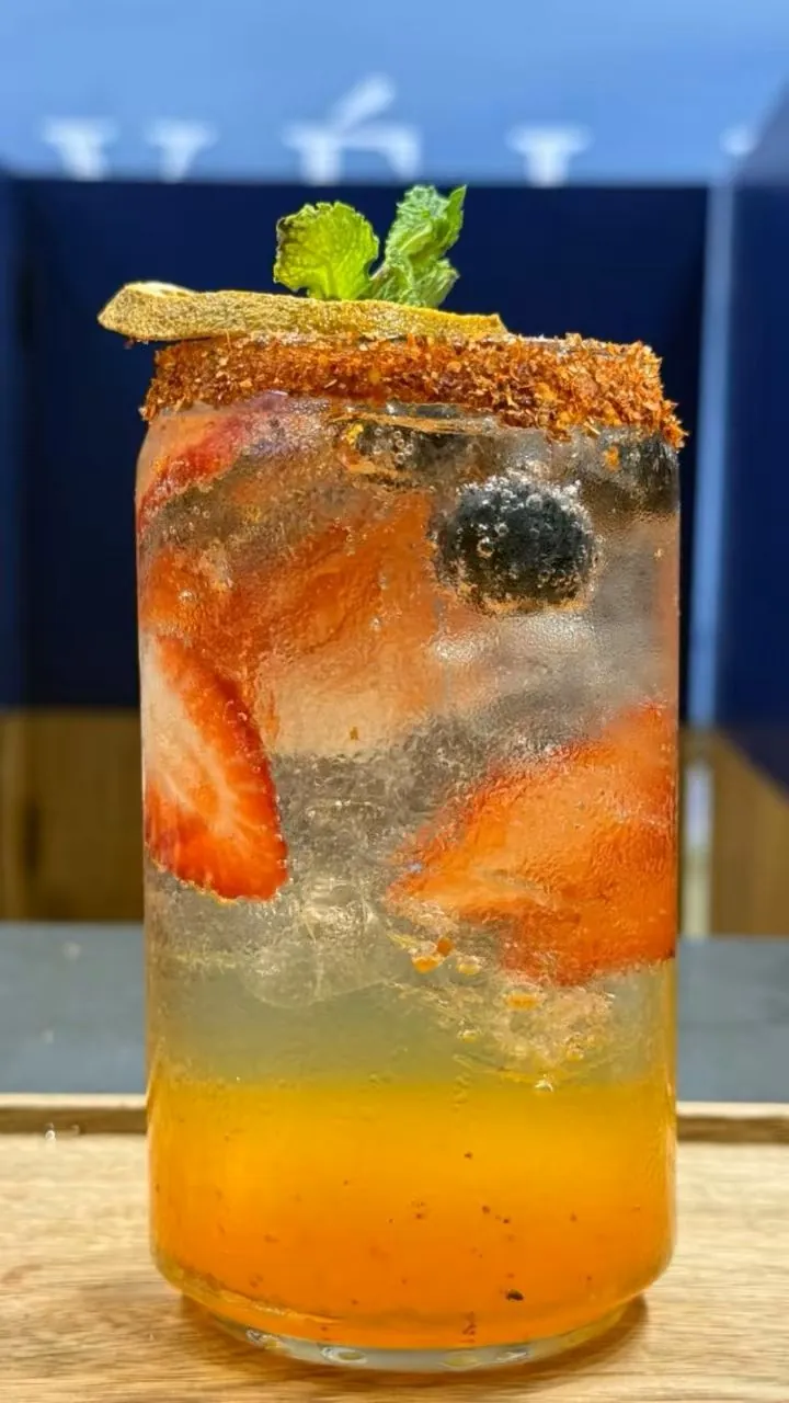Aromática de frutos con fresa y mora