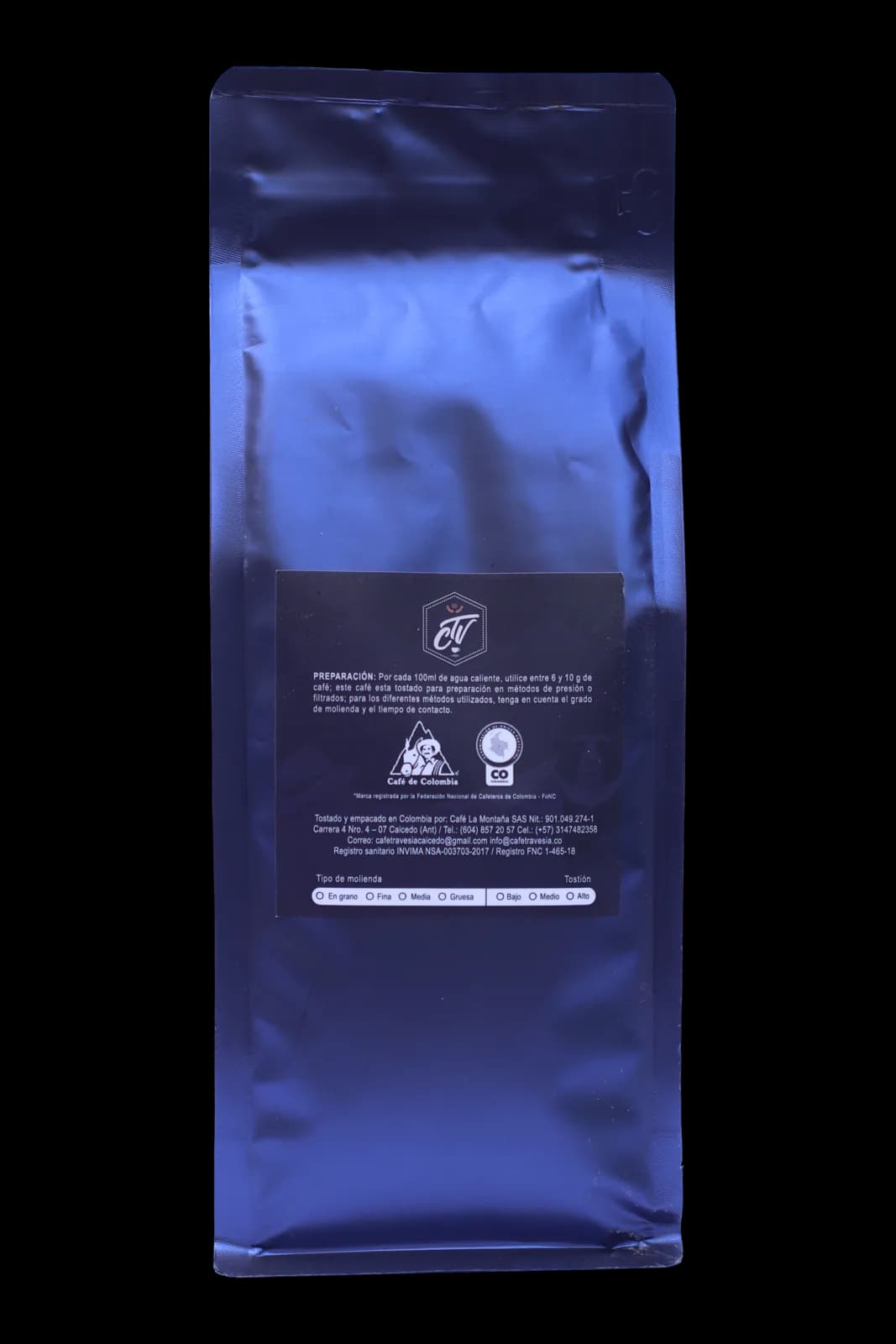 Café Travesía Sabor Colombia · 500 g: foto 2